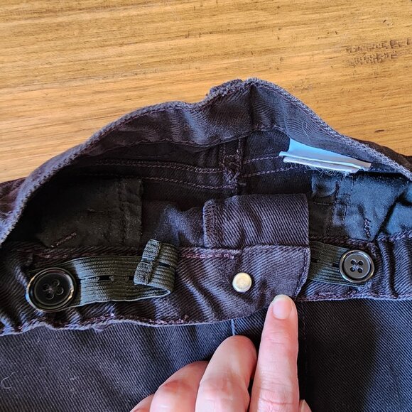 North West Blue -Womens Skirt With Black Jean Top with Flower Bottom Size 12 - Picture 9 of 9